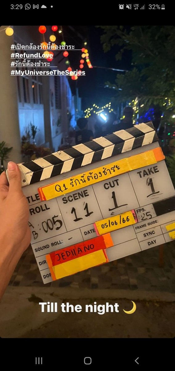 Raikantopinido's tweet photo. !Comenzaron las grabaciones de "Refund Love"!.

Historia que forma parte de #MyUniverseTheSeries. 
.
.
.
🎥 Q1 #เปิดกล้องรักนี้ต้องชำระ
#RefundLove
#รักนี้ต้องชำระ 
#blthai​ #blfans​ #BL #blseries #thailand https://t.co/F2jBNtZP3u