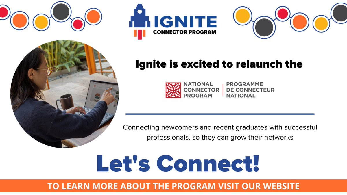 The Connector Program is back! <a href="/MyIgniteNB/">Ignite</a> is relaunching the Connector Program to help international talents and recent graduates understand the local job market and network. Whether you are a business or a recent graduate please join the program here: bit.ly/3CvHKaF