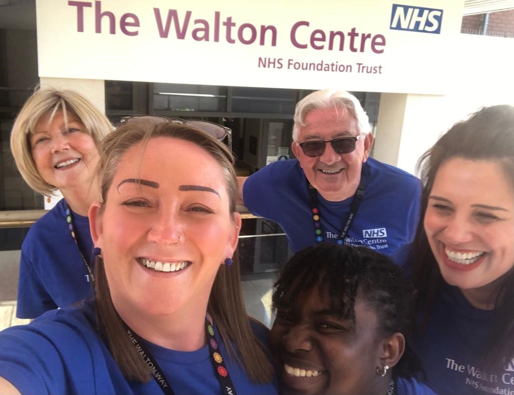WaltonCentre's tweet photo. Some of our governors held a stall this week to showcase what it means to the hospital to be on the Council of Governors and how you can help shape the outstanding service The Walton Centre provides. Find out more here: https://t.co/sp4T9ai6d9 #VolunteersWeek #VW23 https://t.co/5AlZVAAft9
