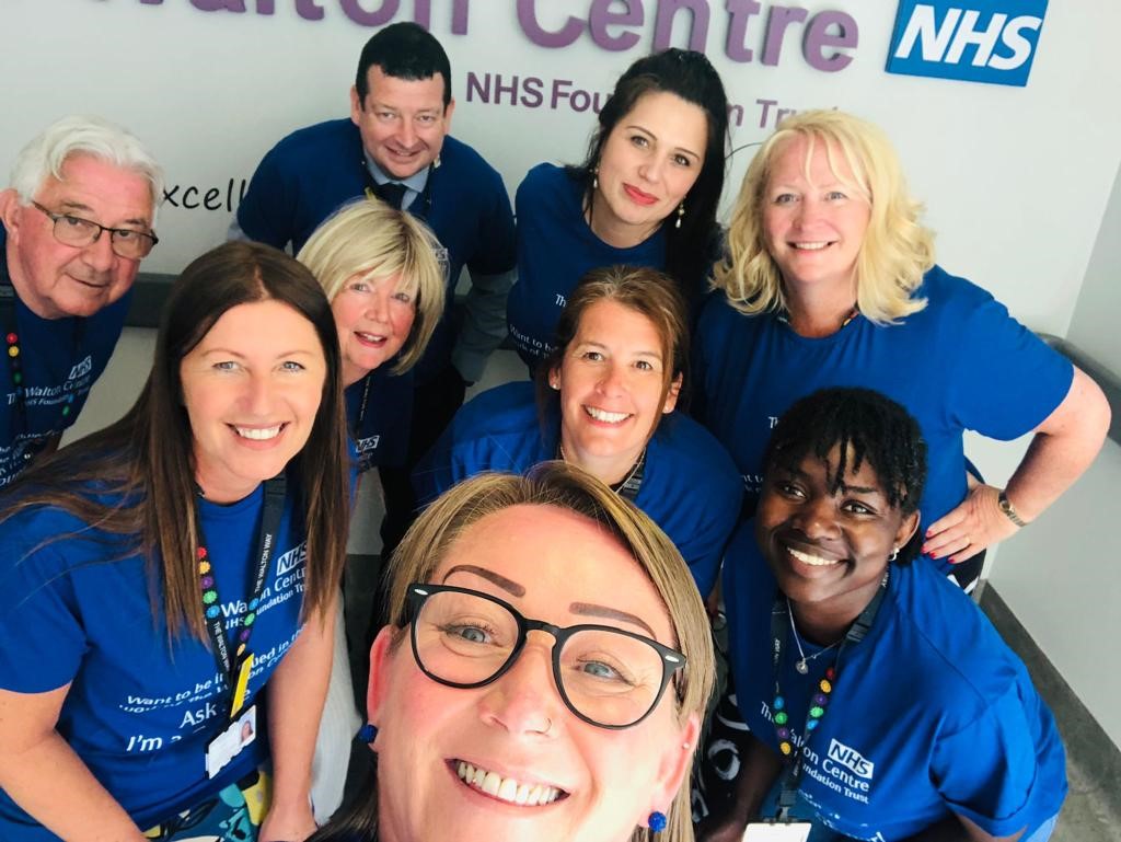 WaltonCentre's tweet photo. Some of our governors held a stall this week to showcase what it means to the hospital to be on the Council of Governors and how you can help shape the outstanding service The Walton Centre provides. Find out more here: https://t.co/sp4T9ai6d9 #VolunteersWeek #VW23 https://t.co/5AlZVAAft9