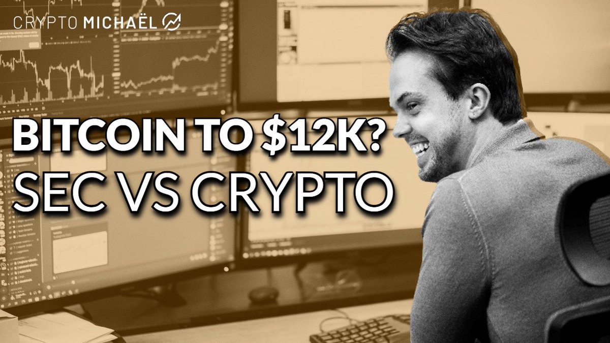 CryptoMichNL's tweet photo. #Bitcoin to $12,000 as SEC attacks everyone in #Crypto?

The new update is out here:
https://t.co/i9ne5KrH5A https://t.co/eW5kRVj8rj
