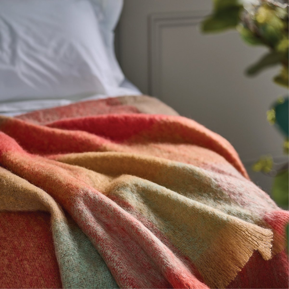avocaireland's tweet photo. Part of our Timeline Collection celebrating 300 years of weaving at Avoca, the Miner's Mohair throw is woven at our mill in Wicklow with a curled bouclé mohair yarn. It is then brushed, giving it a fantastic textured finish.
#AvocaIreland #300YearsOfWeaving #AvocaMill https://t.co/gy3QJdTdte