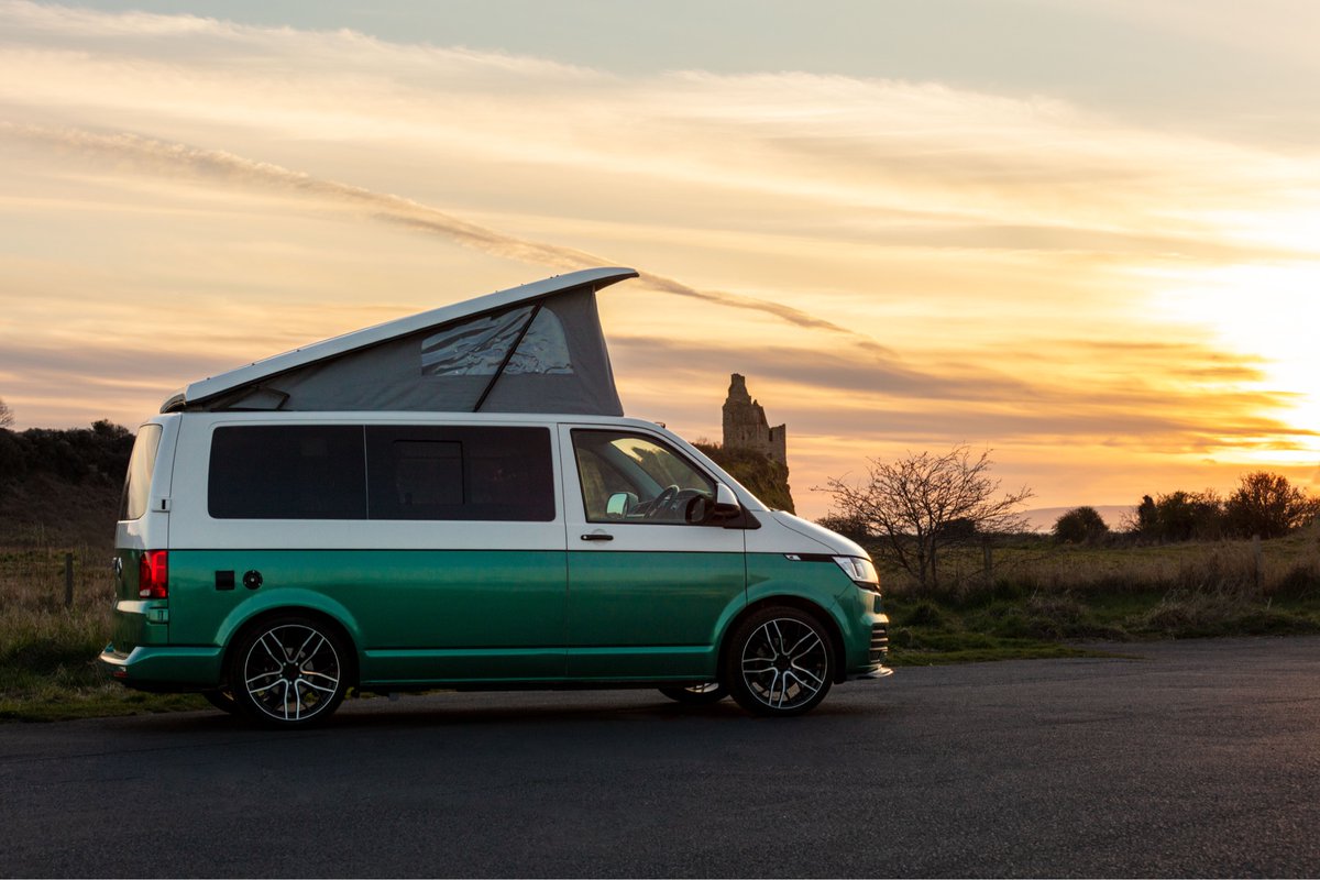 Summer Sunsets wherever you choose in Your Camper. #yourcamper #vwcamper #campervan #vanlife #vanlifeuk