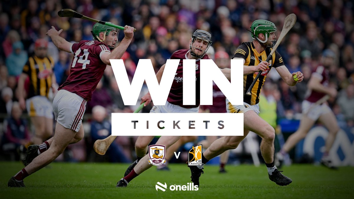 ONeills1918's tweet photo. ✨COMPETITION TIME✨

WIN a pair of tickets to watch Kilkenny v Galway in the Leinster Hurling Final this weekend!

To enter:
👍 Like this post
👥 Follow our page
💬 Tag who you would bring with you in the comments below https://t.co/5BckM4Urcg
