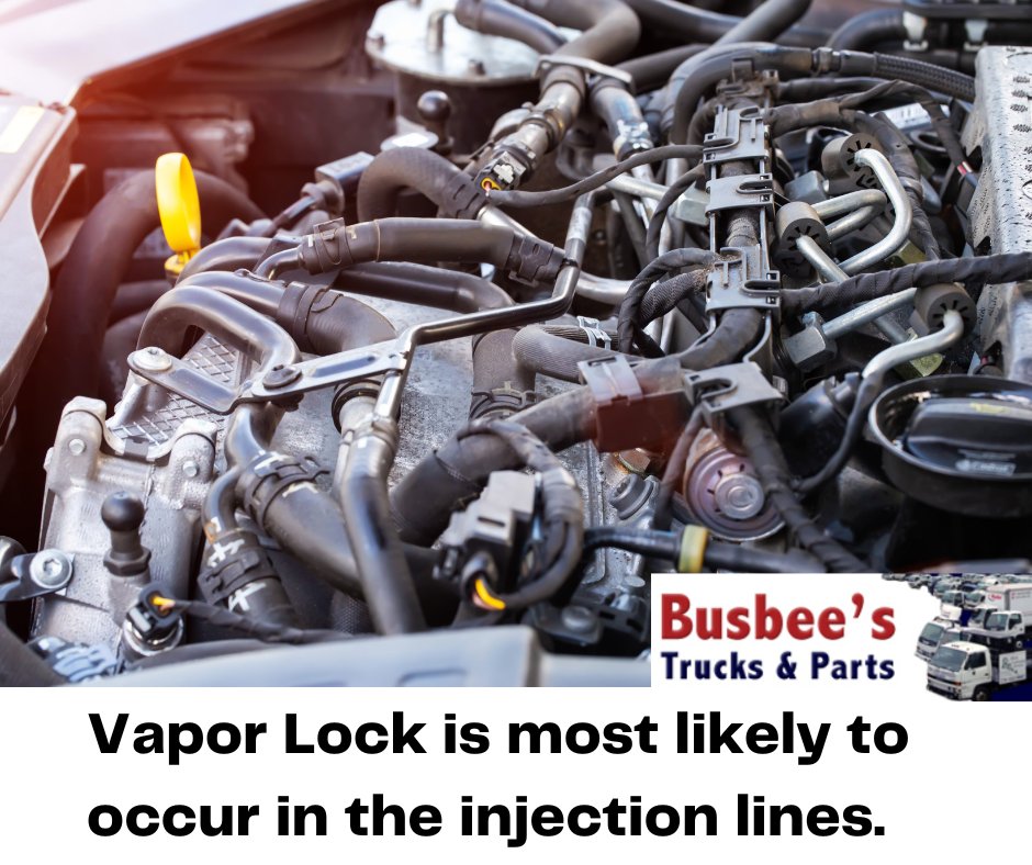 BusbeeTrucks's tweet photo. Does this hot weather have your engine sizzling?

Learn how to keep cool and prevent vapor lock from spoiling your summer drives. 

🌡️🔥 Follow the link to our most recent blog➡️ https://t.co/Dx1vE8aXBR

#BeatTheHeat #VaporLockPrevention #VaporLock101 #EngineMaintenance #StayCool https://t.co/6RHs8JHKLK
