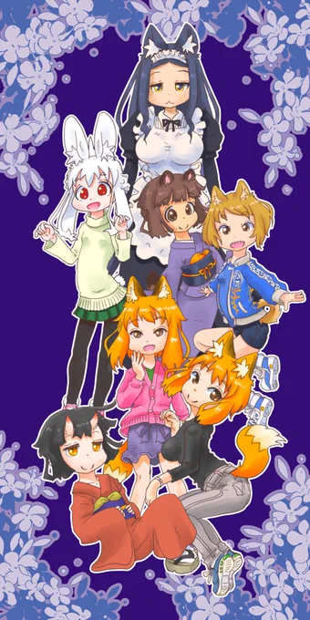 #自分の代表作だと思う絵を一枚だけ選んでみよう ほぼらくがきしかしてないのでいい加減見飽きてきたぞオレ。 なんか描け。オレ。