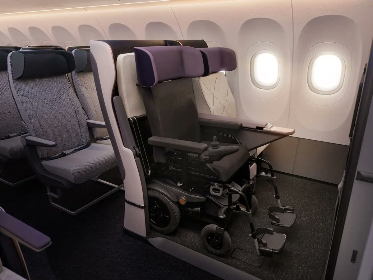 Air travel for people who use wheelchairs is about to get better and is long overdue. Thanks, Delt and Air 4 All for designing a new seat situation. #Delta #Access susanwheelerhall.com/air-travel-for…