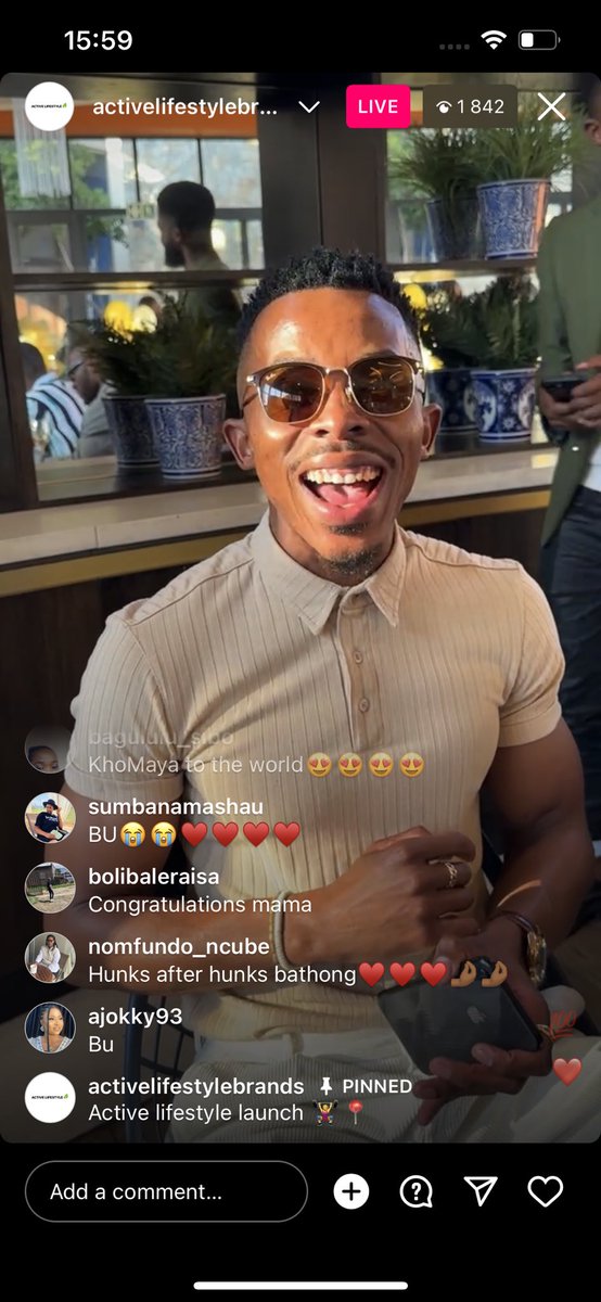 SlungileMbatha1's tweet image. My fav is attending the launch❤️❤️❤️

KHOSI TWALA THE CEO 
ACTIVE LIFESTYLE BRAND LAUNCH 
#KhosiTwala𓃵 #Libo