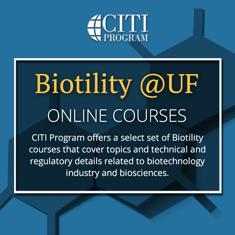 Did you know? @Biotility and @citiprogram have partnered to advance technical & regulatory education for professionals in #biotechnology & #translationalresearch, offering asynchronous courses in #GDP #CAPA #CGMP & more. Check out our course lineup at hubs.li/Q01yk9NM0.
