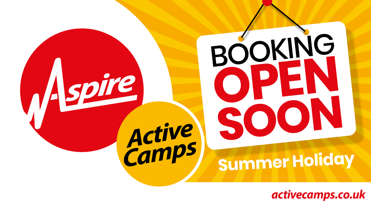 Booking for our Summer Active Camps will be opening soon!

Keep an eye out on social media for more information on how to book in the next couple of days! 👀 

We hope to see you all there!

#SummerActiveCamps