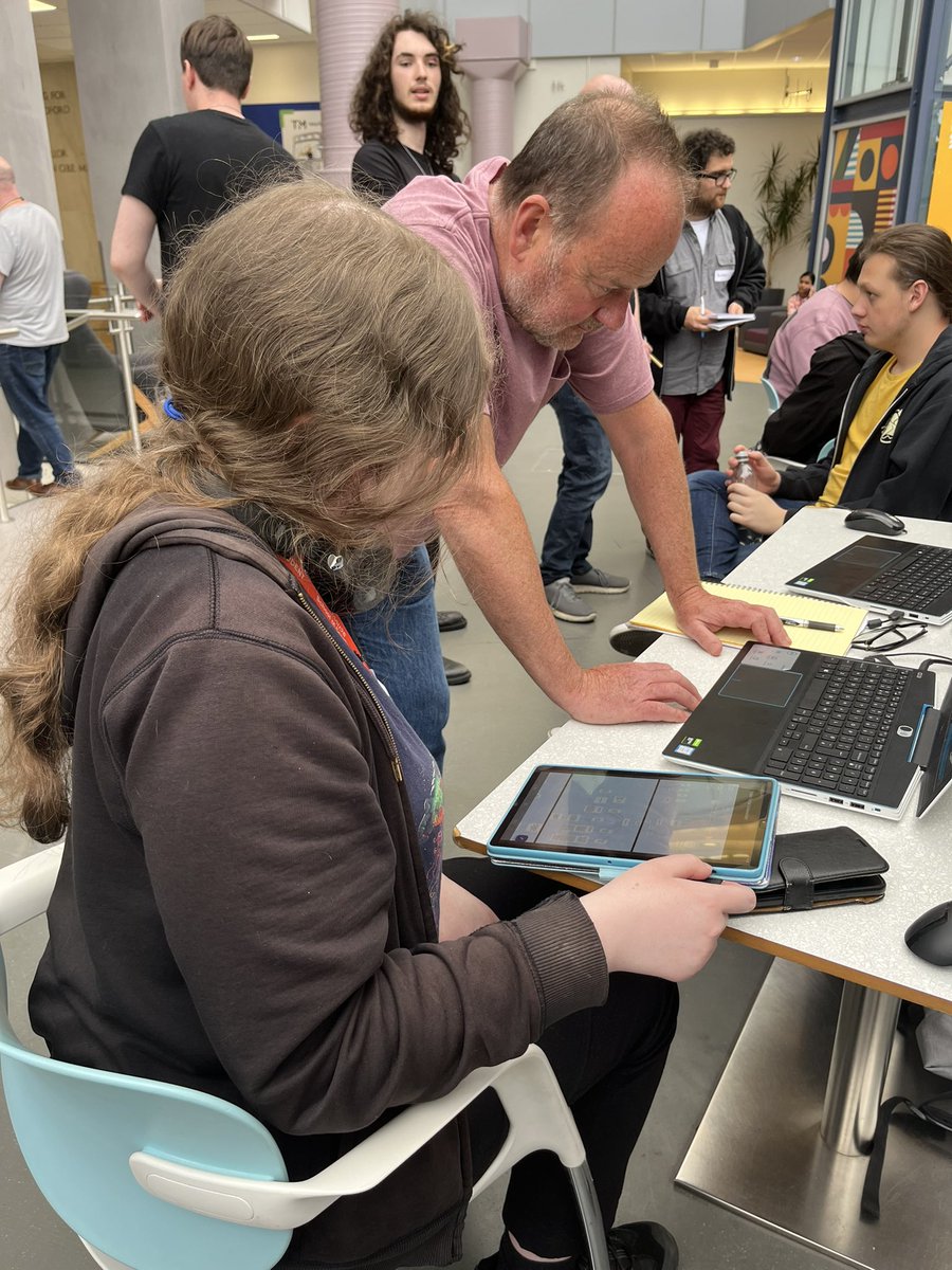 gamerepublic's tweet photo. Judging well underway - as final year students from Universities and colleges compete at the GR Student Showcase @UniofBradford sponsored by @PitStopTweets #GRStudentShowcase #GR20 https://t.co/VTXTNCOAkG