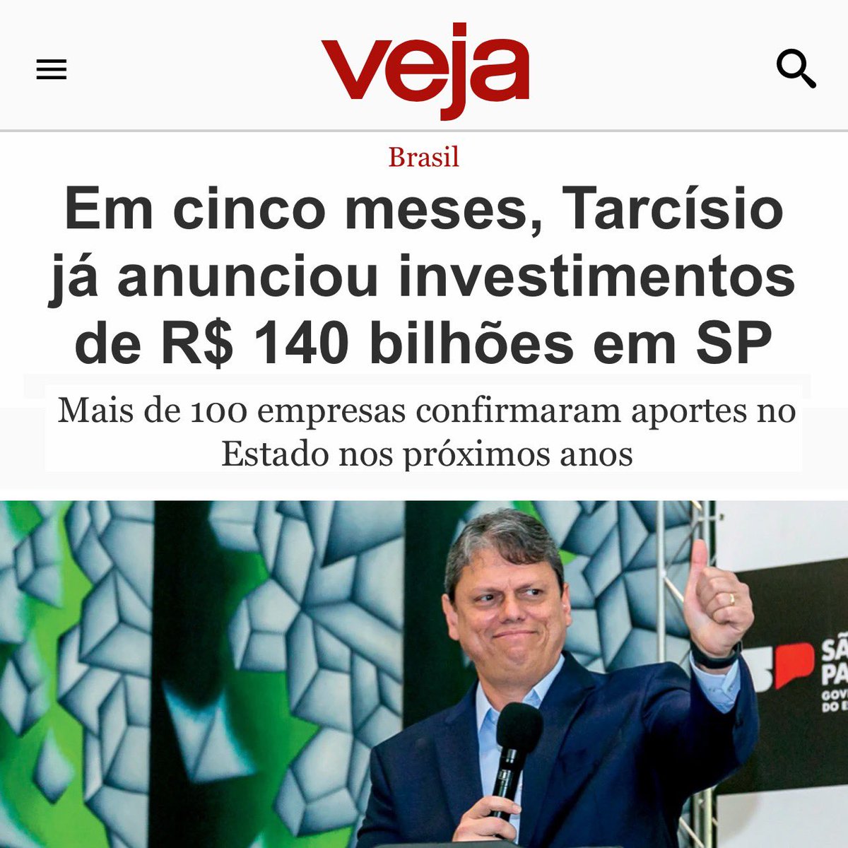 Tarcísio Gomes de Freitas tweet media