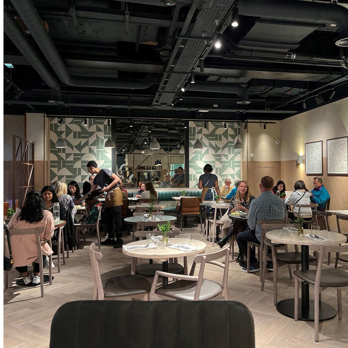 Out latest project for #nocipasta in #batterseapwrstn  get yourselves down to Level 1 Turbine Hall B!

#BatterseaPowerStation #Noci #NowOpen #NociPasta #NociBattersea #PastaRestaurant #LondonFoodie #CocktailsOnTap #ItalianFood #SicilianFood #PastaLovers #TurbineHallB