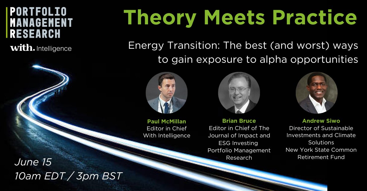 Portfolio Management Research tweet media