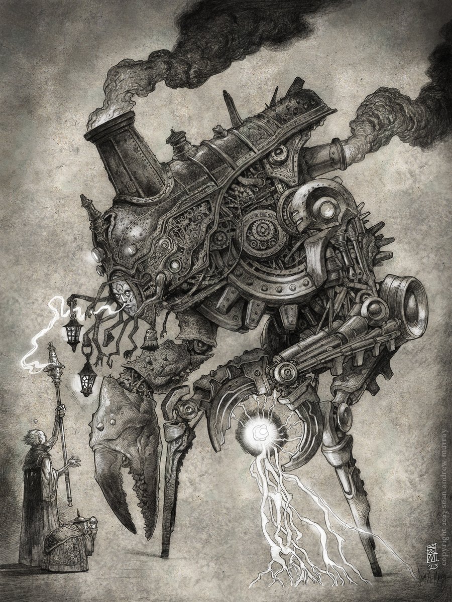 A steam-powered Clawtomaton, from 'The Great City of Gateway'