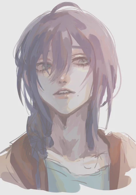 描くだけ描いて眠らせていたマヨイの落描きたちです 誕生日なので。