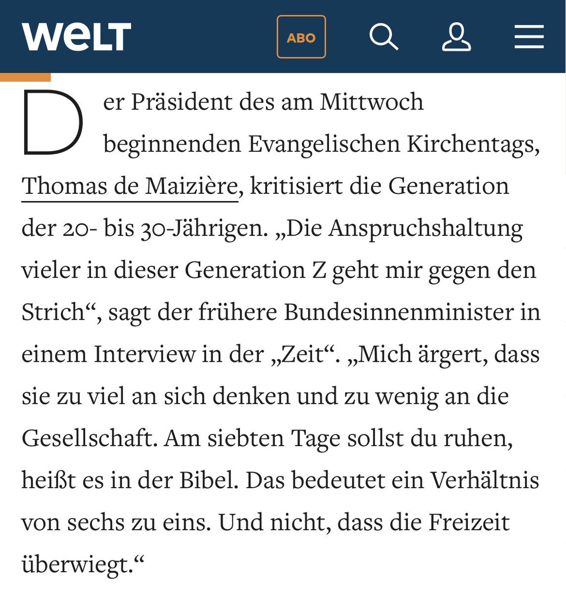 Viele wissen nicht: Die Bibel verbietet eine Vier-Tage-Woche
