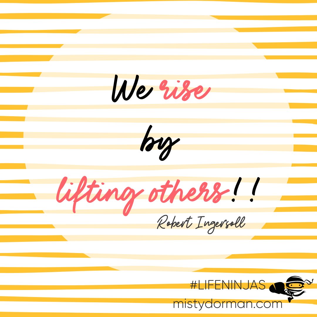 lifeninjamisty's tweet photo. All day, every day, share your light with the world. Take the focus off of yourself and put it onto serving other people. Watch your world change! #businesscoach #homebiz #workfromhomemum #workathomemoms https://t.co/2NkeB97zuN