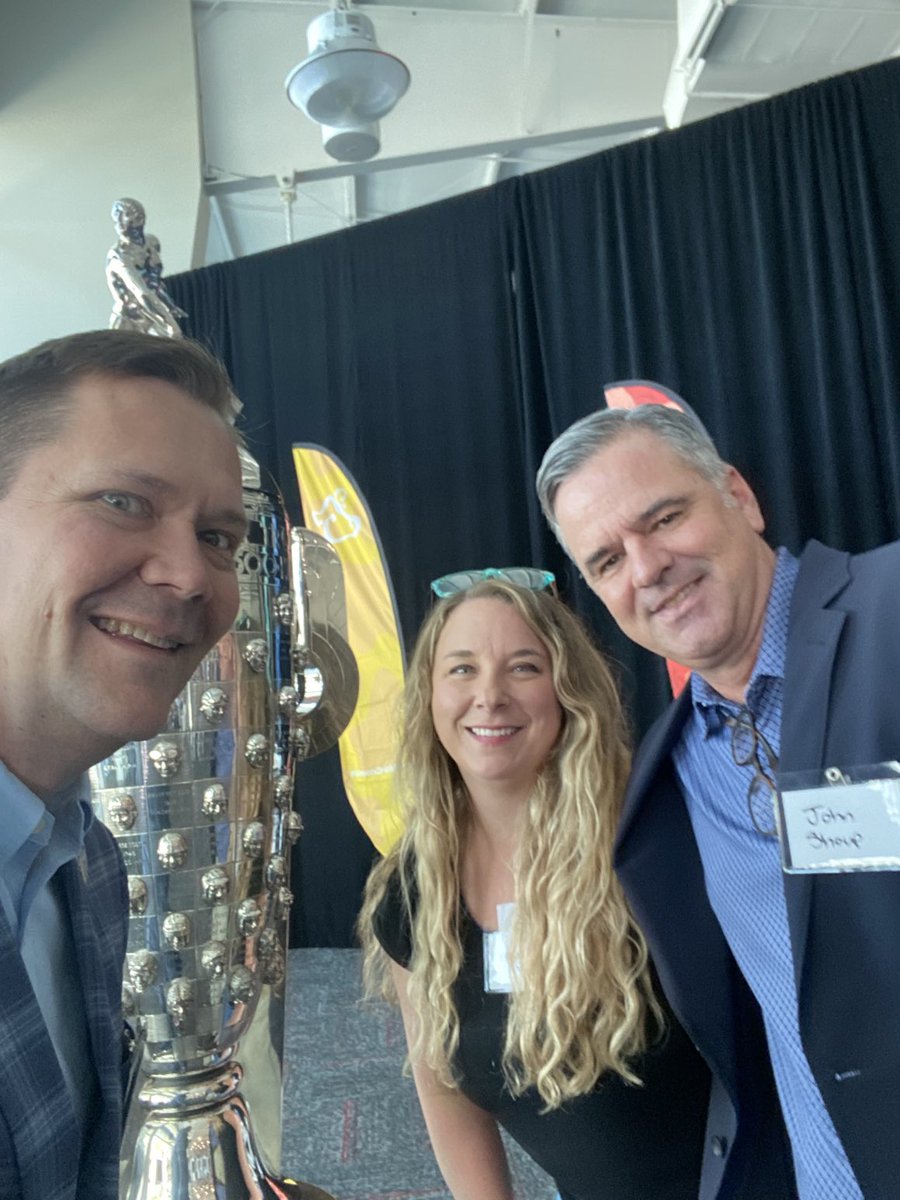 Throwback Tuesday to the Fastest Rookie Luncheon with ⁦<a href="/INDairy/">Indiana Dairy Assoc.</a>⁩ ⁦<a href="/JanzenLaw/">Todd Janzen</a>⁩ and ⁦<a href="/INAgLaw/">IN Ag Law Foundation</a>⁩  #aglaw #indy500