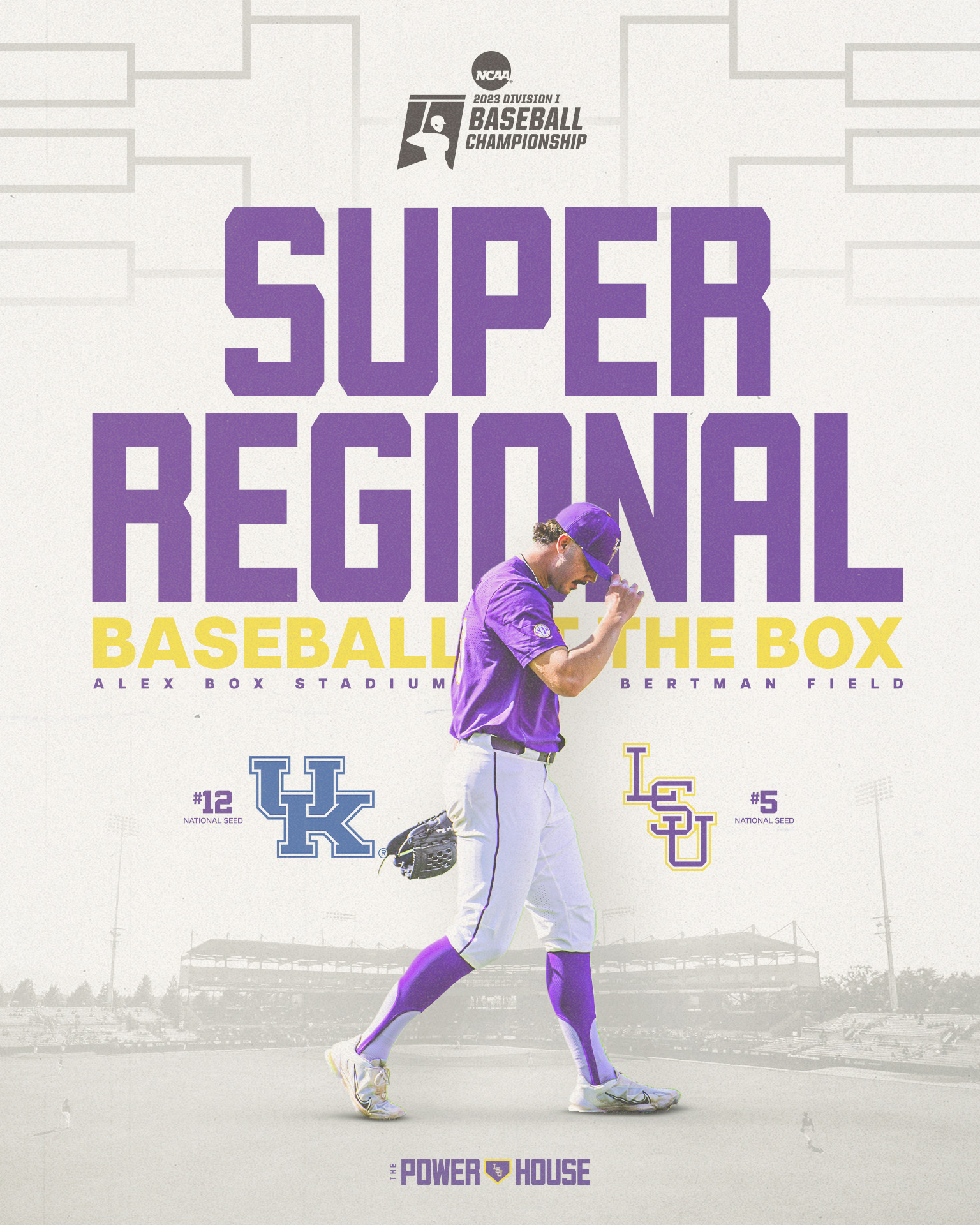 Baton Rouge Super Regional LSU vs Kentucky...Game 1 on Saturday at 2pm