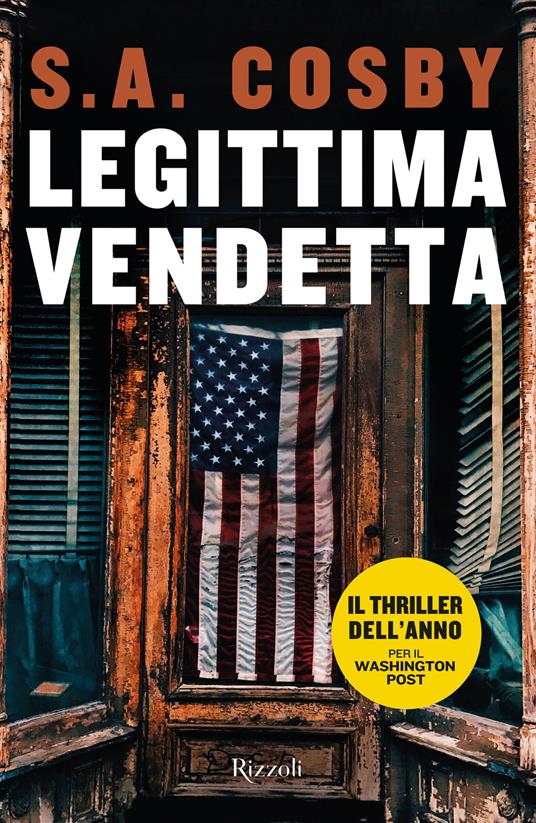 RECENSIONE: LEGITTIMA VENDETTA - di <a href="/blacklionking73/">S.A.Cosby</a> 
Edito <a href="/RizzoliLibri/">Rizzoli Libri</a> 
bookinkblog.blogspot.com/2023/05/recens…