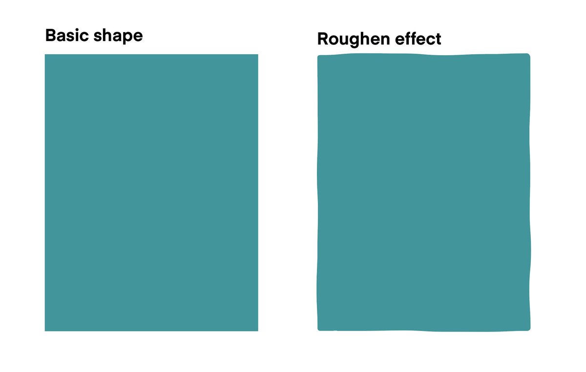 isaacmart_in's tweet photo. Is there a plugin for @figma that produces similar results as Illustrator's Roughen effect? Desired effect in screenshot.
cc: @rogie https://t.co/A0622QYcD0