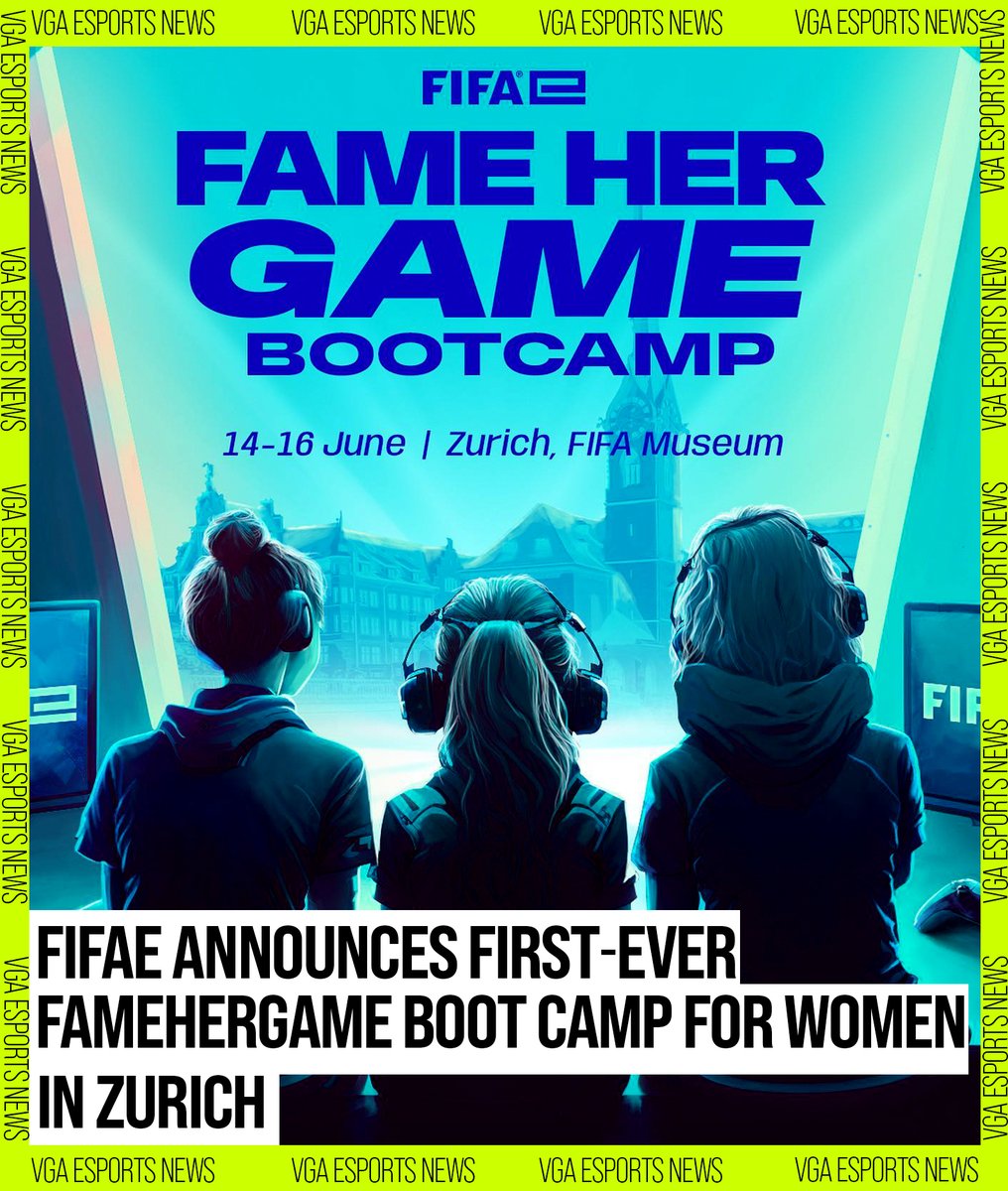 Following the announcement of the FAMEHERGAME programme in March 2023, FIFAe has revealed further details about the FAMEHERGAME boot camp. The boot camp will take place from 14-16 June 2023 and will be held at the iconic locations: the FIFA Museum and the Home of FIFA.