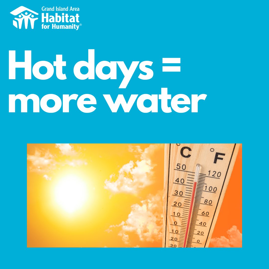 📢 Attention all supporters! Join Grand Island Area Habitat for Humanity in providing water for our dedicated site volunteers. Your donation will keep them hydrated as we build homes and transform lives together! 💧🏗️ #WaterForConstruction #HabitatGI