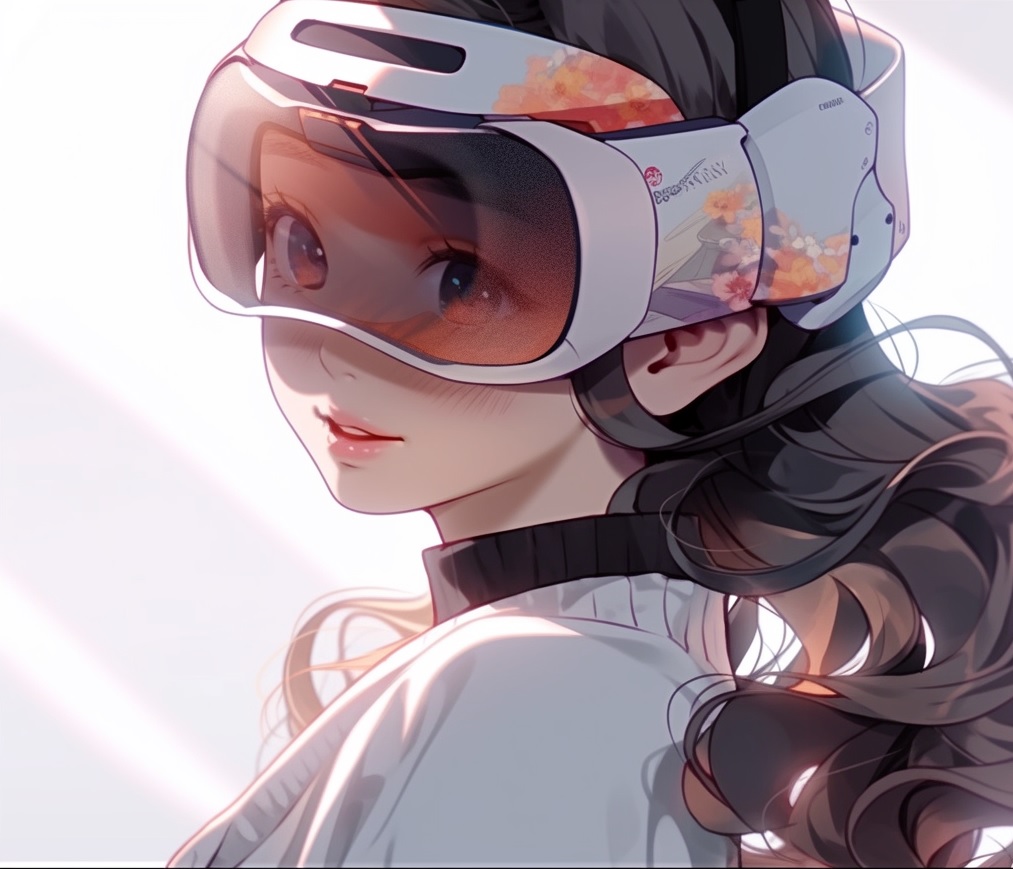 rayer25's tweet image. Ray, naturally, had a go too! She seemed to quite enjoy it! As expected of our tech-lover. 😄💻 #TechWhizz&quot;