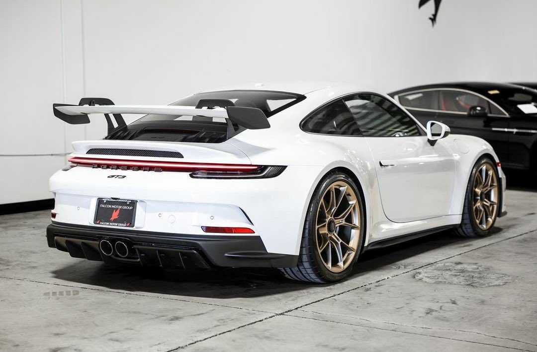 PorscheCIub's tweet image. White 992 GT3
