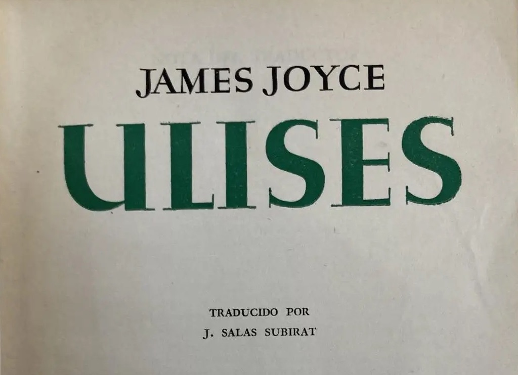Newly Listed: Ulises by James Joyce.

This is the first trade edition in the Spanish language, the first Argentine, and the first South American edition!

secondstorybooks.com/pages/books/13…