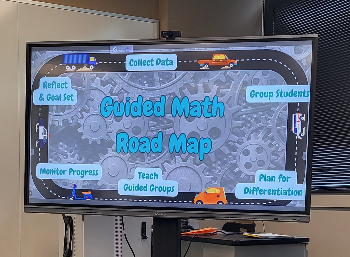 MrsHardin6's tweet photo. Shifting Gears...Another map for an exciting journey. @HumbleElemMath #mymathjourney #mathteacher  #3rdgrademath https://t.co/sM3jxjytYO