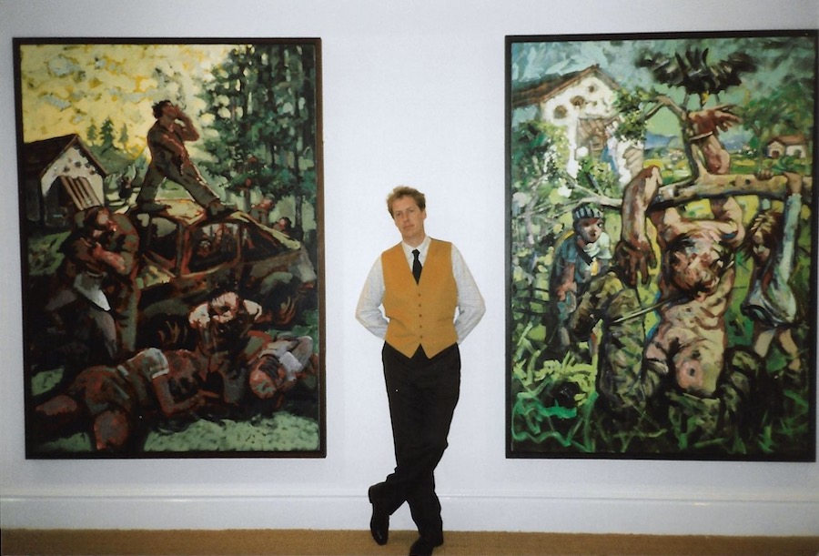 Artlyst's tweet image. Peter Howson AT 65 - Edinburgh City Art Centre - Clare Henry bit.ly/3IUYpI4 #EdinburghCityArtCentre #peterhowson