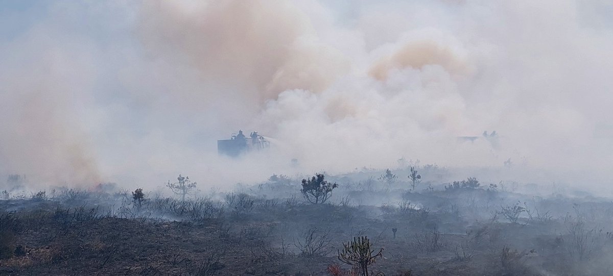 Artillerie Schietkamp on Twitter "Brandweer ASK paraat om direct in actie te komen indien nodig
