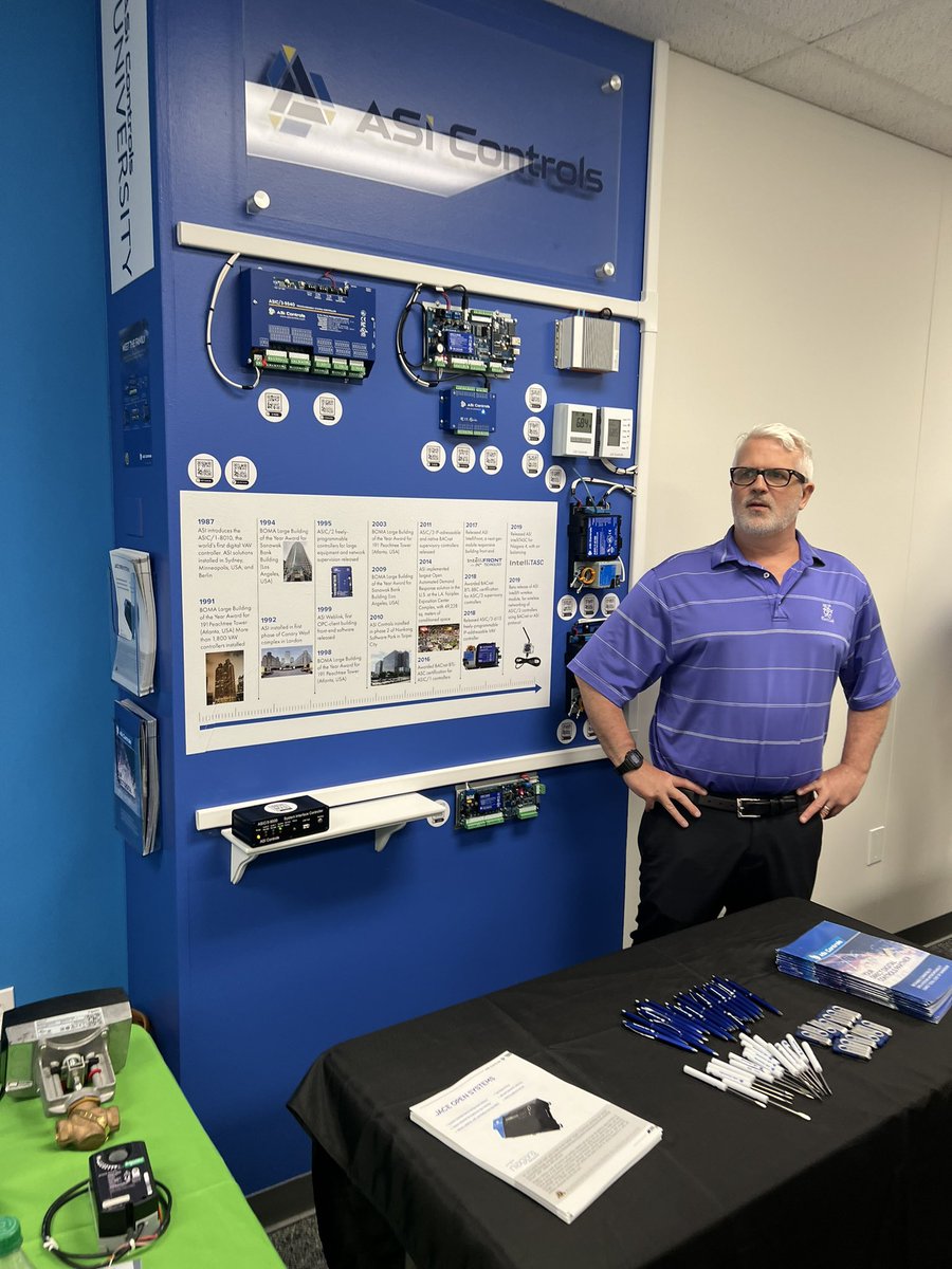 ASIControls's tweet image. Kicking off BCS open house in Charlotte. Come by and see us! 
#ASIControls
