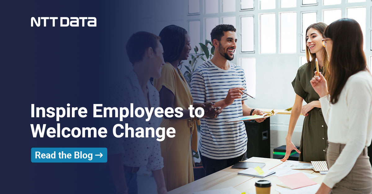 NTT_DATA_NA's tweet photo. Adaptability is a key component for success. NTT DATA's People and Organization Consulting Practice helps build adaptability to changes over time.
https://t.co/6TtwBR8JZp https://t.co/W429IyKmbT
