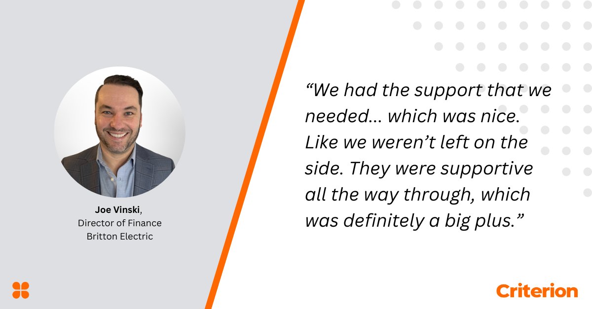 criterionhcm's tweet image. Want to know more about how we helped our clients at Britton Electric solve their ERP integration issues?
Click the link below!
criterionhcm.com/case-study/how…
#ERP #enterpriseresourcemanagement #payroll #hcmplatform #criterionhcm #payrollsolutions