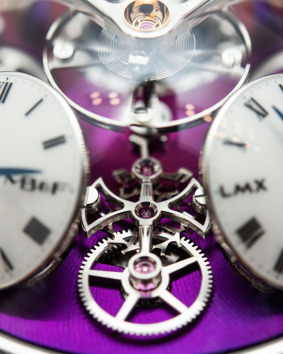 aBlogtoWatch's tweet photo. Dual time and dressed in purple the new @MBandF LMX Paris #watches for @chronopassion are the Legacy Machine at its finest. David goes hands-on today on #ablogtowatch 

https://t.co/Ruk8nW3UZS https://t.co/08RwyU1eZ4