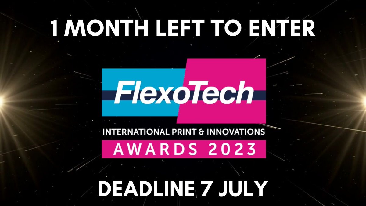 FlexoTechMag's tweet image. There&apos;s now just one month left to enter the #flexotech #awards 🏆 Attract new #business at one of the biggest annual events in the industry! Enter by July 7 at bit.ly/Whitmar-FTAwar… #flexo #print #industry