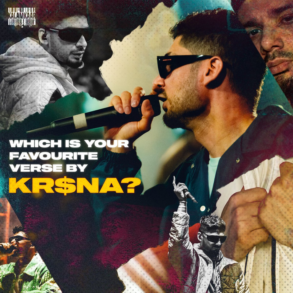 You’ve heard the hardest ones through the years ⚔️ Time to cement your favourite ones in the comments @realkrsna #hiphop #dollarsign #awaamtilltheend #awaam #onetime #desihiphop #desirap #kalamkaarmusic #kalamkaar