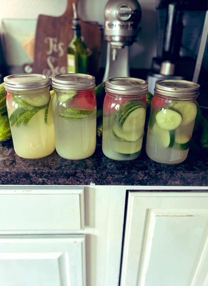 Homemade hydration 🍉🥒