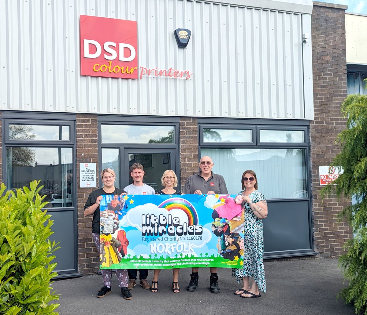 Little Miracles is a charity that supports families that have children with additional needs, disabilities and life-limiting conditions. Recently we were more than happy to help out this great charity by supplying them with this brightly coloured, eye catching vinyl banner.