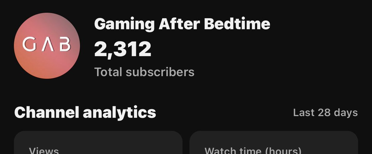 mlinds13's tweet photo. @mws Really happy with my first year in the YouTube game! https://t.co/A5xYpZCfVJ