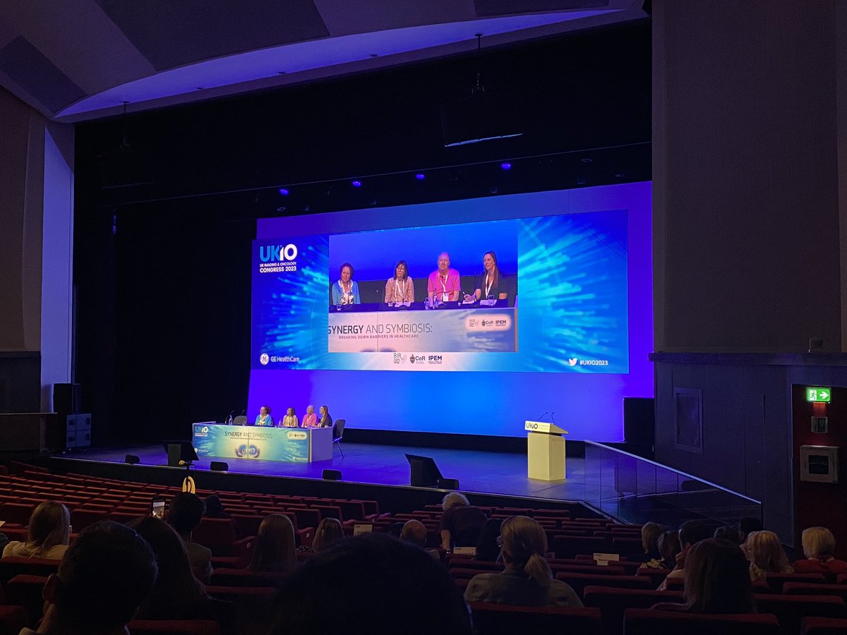 An inspirational and moving talk/discussion this morning about lived experiences at @UKIOCongress with @SoRRachelHarris @HeidiProbst @christheeagle1 about “How we can do better.” 
Left feeling very motivated to be part of this change of making patients feel empowered #UKIO2023