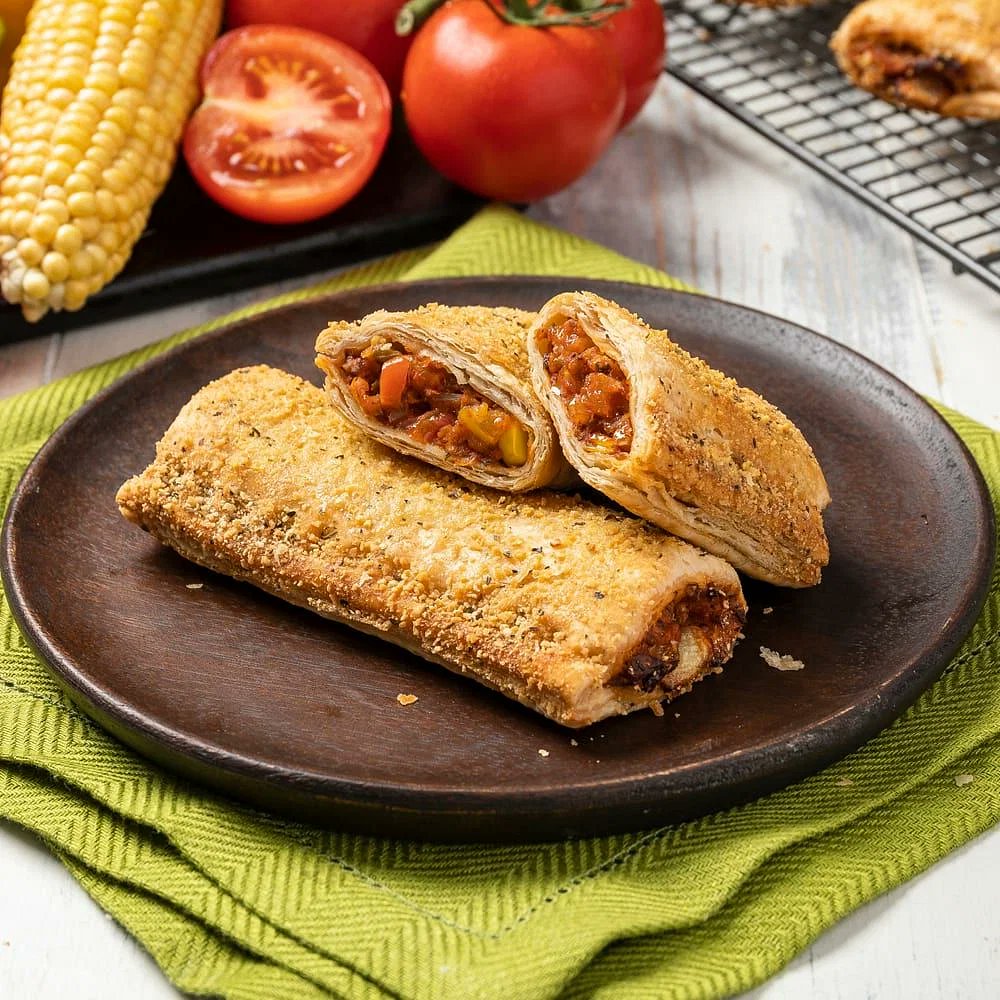 Unfortunately due to supplier isses we can no longer provide our popular quorn hotdogs.
But dont worry, we can now serve these fantastic school compliant pizza rolls which I am sure will be just as successful amongst our stud