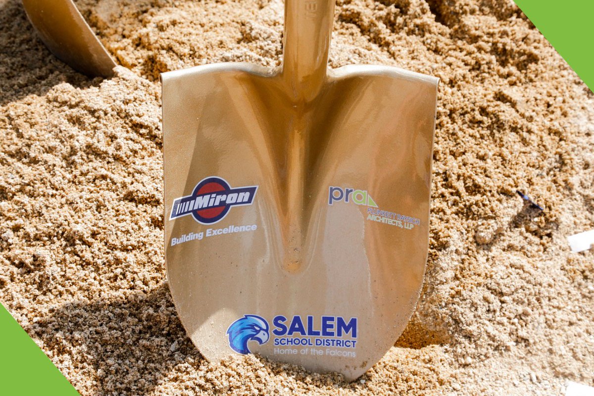What better way to close out the school year than a groundbreaking ceremony for "next year"!

Last week ground was broken at Salem School District for their 2022 Referendum projects in partnership with Miron Construction Co., Inc.

Let's get to work!

#OnePRA #Architecture