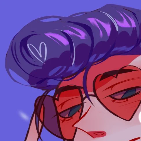 me drawing hearts on josukes hair since forever 