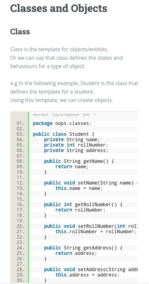 Tech_MasterT's tweet image. Java Classes and Objects
#Java #javabh #JavaLove
#binance #class #object #objectshow #programming
#programminghumor #Adipurush
#technology #techmaster

techmastertutorial.in/object-oriente…