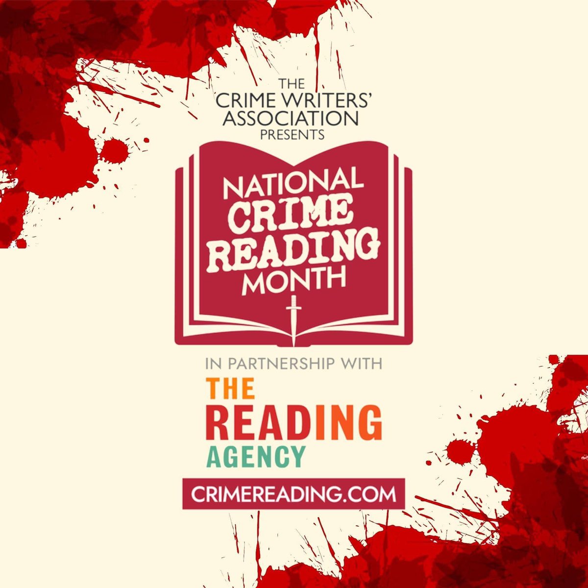 Looking forward to a few days of crime chat and catching up with friends tomorrow and Thursday evening. Do come along and interrogate us if you can. Tickets still available via crimereading.com #NationalCrimeReadingMonth #PickUpAPageTurner
