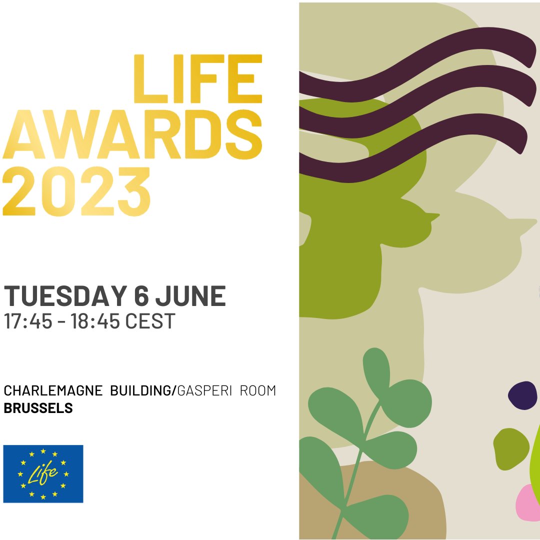 Today  the winners of the #LIFEAwards23 will be announced in a ceremony in Brussels. The Mayor of Tallinn Mihhail Kõlvart was part of the jury and will announce the @LIFEprogramme Awards 2023 Environment action category winner 🥳 #EUGreenWeek